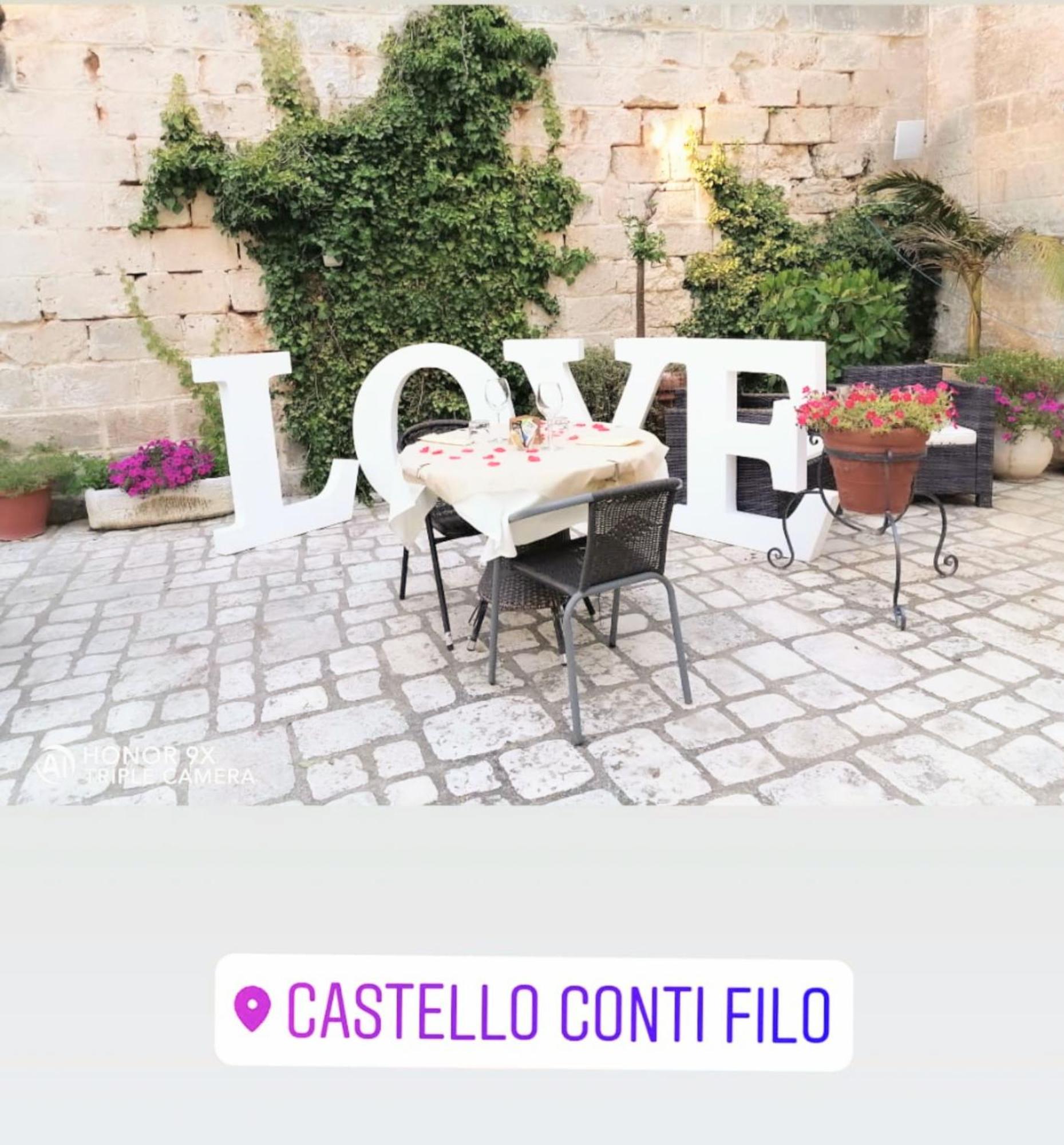 Castello Conti Filo Bed & Breakfast Torre Santa Susanna Ngoại thất bức ảnh